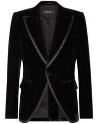 DSquared² - Sparkling Velvet '70S Blazer - Lyst
