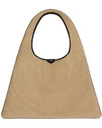Alaïa - Alaïa Triangular Open-Top Tote Bag - Lyst