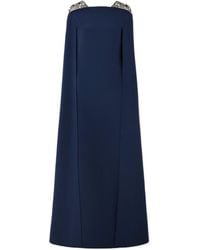 Safiyaa - Dark Off-The-Shoulder Evening Gown - Lyst