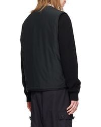 BOSS - Zip-Up Vest Style Padded Jacket - Lyst