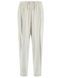 Herno - Elastic Waist Drawstring Trousers - Lyst