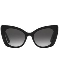 Dolce & Gabbana - Eyewear Cat-Eye Frame Sunglasses - Lyst