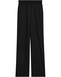 Helmut Lang - Logo-Jacquard Trousers - Lyst
