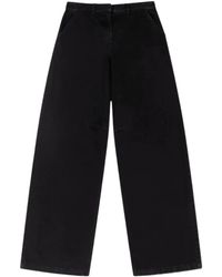 Entire studios - Cotton Wide-Leg Jeans - Lyst