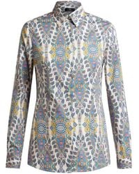 Etro - Paisley Printed Slim-Fit Shirt - Lyst