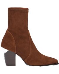 Stuart Weitzman - Pointed-Toe Ankle Boots - Lyst