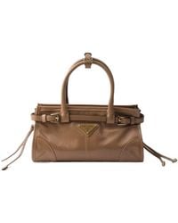 Prada - Bonnie Leather Mini Handbag - Lyst