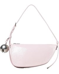 Burberry - Mini Shield Bell-Charm Shoulder Bag - Lyst