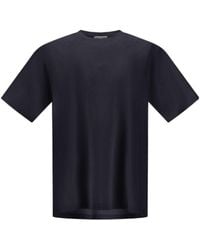 Herno - Crew Neck T-Shirt - Lyst