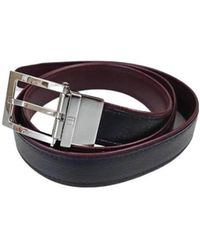 dunhill - Logo Double-Sided Belt - Lyst