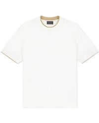 Emporio Armani - Loose-Fit Short-Sleeve Crew-Neck T-Shirt - Lyst
