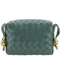 Bottega Veneta - Mini Loop Woven Crossbody Bag - Lyst
