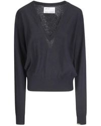 Extreme Cashmere - Collin V-Neck Knitted Sweater - Lyst