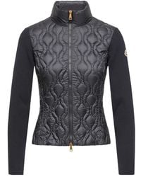 Moncler - High-Neck Long-Sleeved Knitwear - Lyst