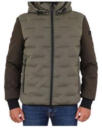 Peuterey - Hooded Zipped Jacket - Lyst