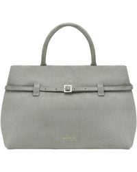 MANU Atelier - Buckle Detailed Top Handle Bag - Lyst