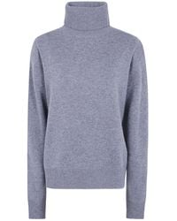 Frankie Shop - Gala Padded Knit Turtleneck Jumper - Lyst