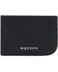 McQueen - Sling Logo Plaque Card Holder - Lyst