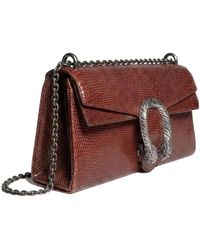 Gucci - Dionysus Lizard Medium Shoulder Bag - Lyst