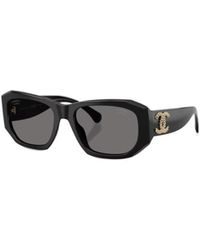 CHANEL - Full Frame Sunglasses - Lyst