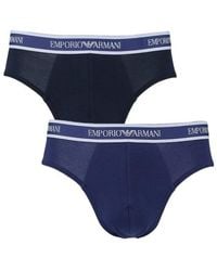 Emporio Armani - Logo Underwear Two-Piece Set - Lyst