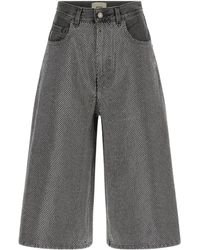 Haikure - Belle Studded Bermuda Shorts - Lyst