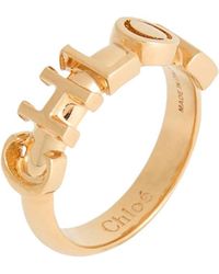 Chloé - Minimalist Metal Ring - Lyst