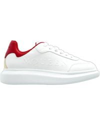 McQueen - Oversized Logo Embossed Sneakers - Lyst