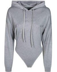 Elisabetta Franchi - Hooded Bodysuit - Lyst