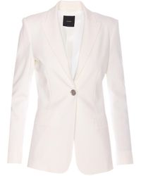 Pinko - Single-Breasted Blazer - Lyst