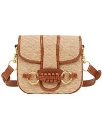 See By Chloé - Saddie Engraved-Logo Crossbody Bag - Lyst
