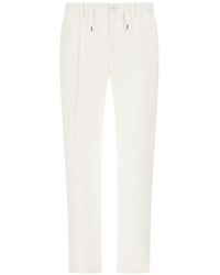 Herno - Waterproof Stretch Cotton Trousers - Lyst