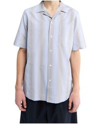 Dries Van Noten - Short Sleeve Striped Shirt - Lyst