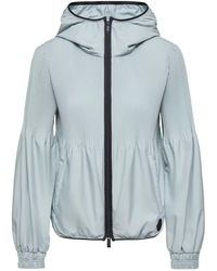 Moncler - Anemone Pleated Hooded Jacket - Lyst