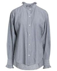 Isabel Marant - Sleeve Shirt With Curved Hem - Lyst
