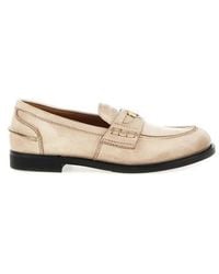 Miu Miu - Slip-On Penny Loafers - Lyst