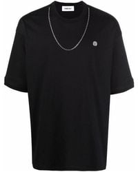 Ambush - Chain Collar Detailed Crewneck T-Shirt - Lyst