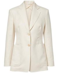 Max Mara - Linen Suit Jacket - Lyst