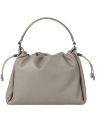 Brunello Cucinelli - Embellished Soft Pouch Bag - Lyst