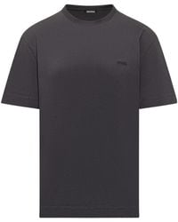 ZEGNA - Short-Sleeved T-Shirt - Lyst