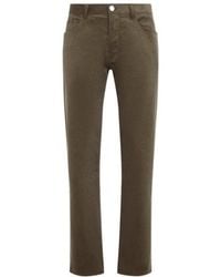 Giorgio Armani - 5 Pockets Straight-Leg Trousers - Lyst