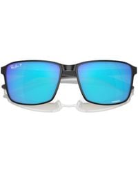 Ray-Ban - Rb3721 Rectangle-Frame Sunglasses - Lyst