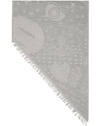 Vivienne Westwood - Patterned Scarf - Lyst