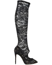 Dolce & Gabbana - Solid Color Long Boots - Lyst