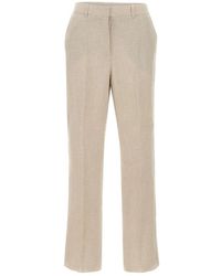 Marella - Fragola Straight Leg Trousers - Lyst