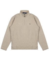 Polo Ralph Lauren - Embroidered-Logo Long-Sleeve Sweatshirt - Lyst