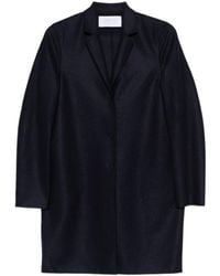 Harris Wharf London - Single-Breasted Coat - Lyst