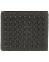 Christian Louboutin - Funky Studded Bifold Wallet - Lyst