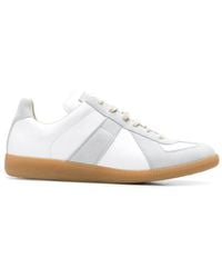Maison Margiela - Replica Low-Top Leather Sneakers - Lyst