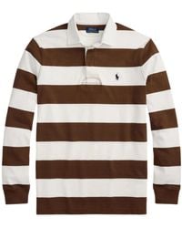 Polo Ralph Lauren - Pony Embroidered Striped Polo Shirt - Lyst
